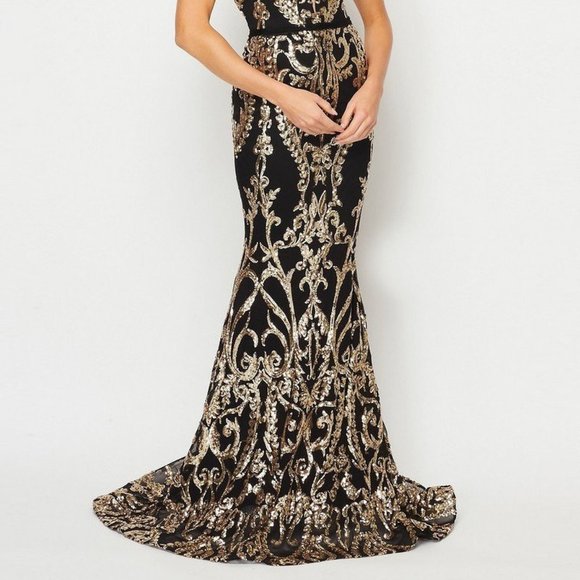 Sweetheart Neck Lace Long Prom Dress JT247 - Picture 3 of 5